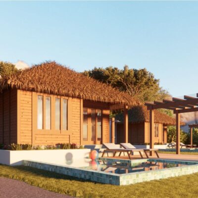 Casa Pré Fabricada Pousada Airbnb 38 M² + 25M² Deck E Pergolado