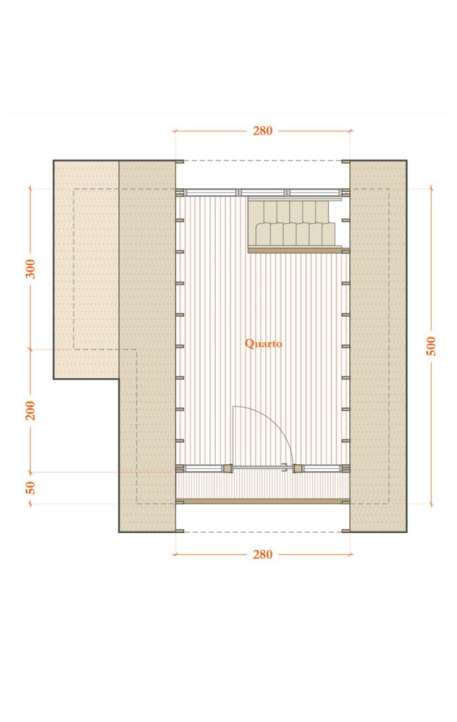 Planta Baixa Chale De Madeira Barato Pouso Alegre