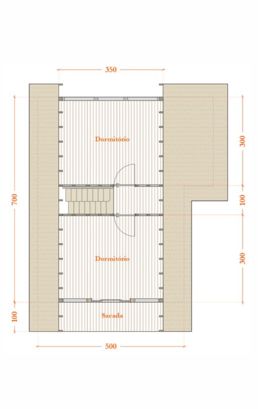 Planta Baixa Chale De Madeira Pre Fabricado Carlopolis