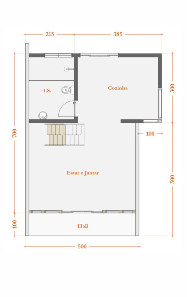 Projeto Chale Pre Fabricado Carlopolis Dois Andares