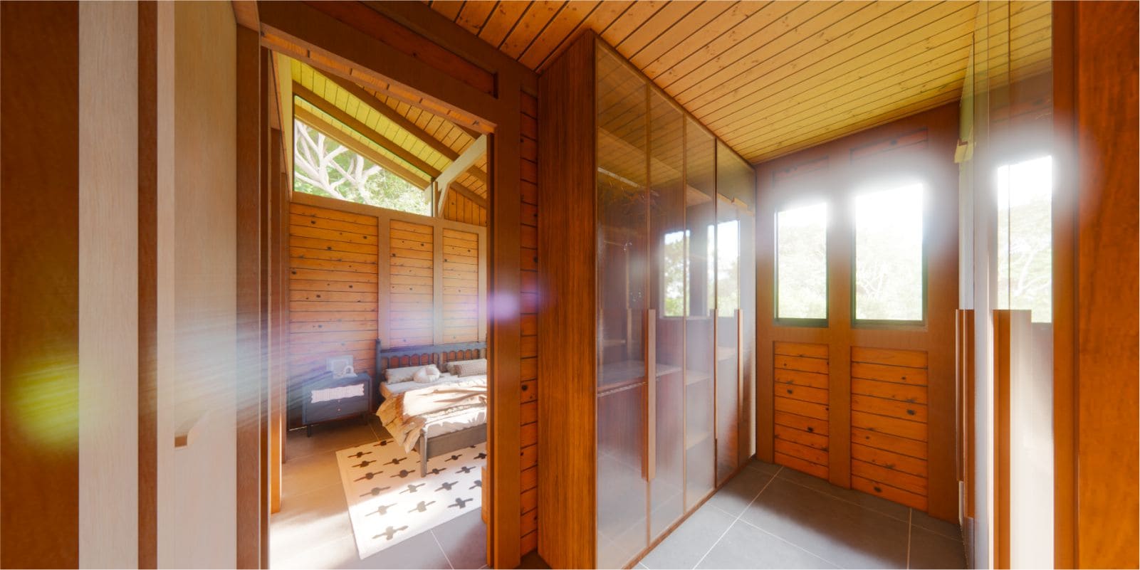 Casa Pré Fabricada 3 quartos 110m² Kit Campo Largo 5 Casa Pré Fabricada 3 Quartos 110M² Kit Campo Largo - Imagem 5